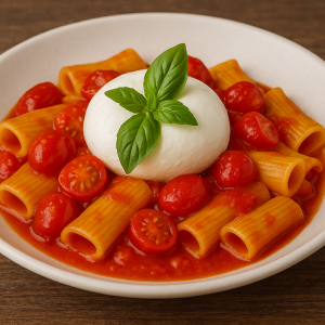 paccheri con sugo di pomodoro a domicilio bellinzona