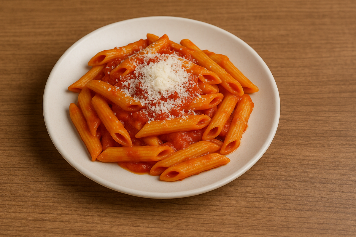 pasta al pomodoro per bimbi cibo a domicilio bellinzona